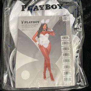 Playboy bunny white classic set
